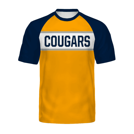 FreeStyle Semi-Sublimated Raglan Tee-Navy — image 1 of 1