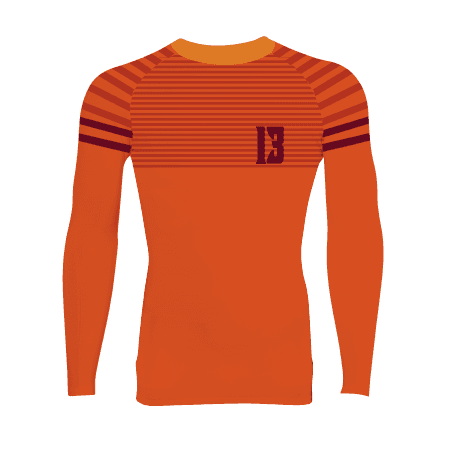 FreeStyle Sublimated Performance Long Sleeve Compression Tee — image 1 of 1