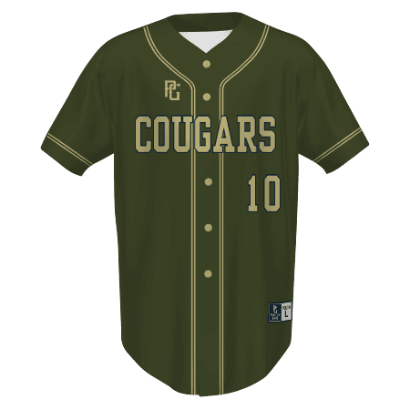 PERFECT GAME YOUTH SUBLIMATED FULL-BUTTON BASEBALL JERSEY — image 1 of 1