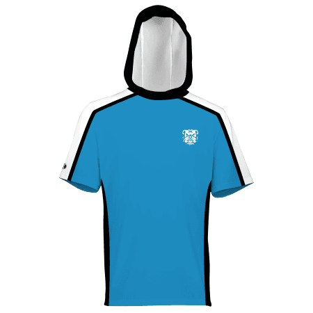 FreeStyle Sublimated Cotton-Touch™ Poly Short Sleeve Hoodie — image 1 of 1