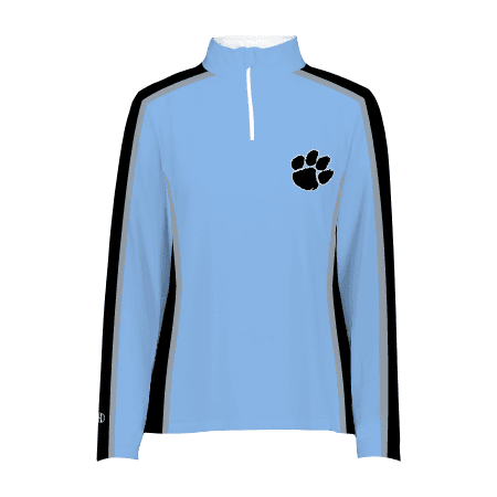 Ladies FreeStyle Sublimated Cotton-Touch™ Poly 1/4 Zip Pullover — image 1 of 1