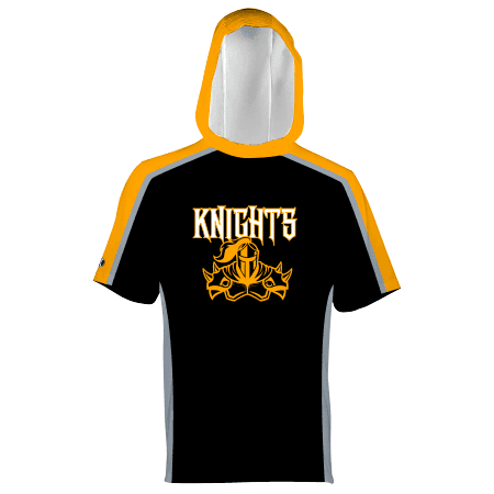 Youth FreeStyle Sublimated Cotton-Touch™ Short Sleeve Hoodie — image 1 of 1
