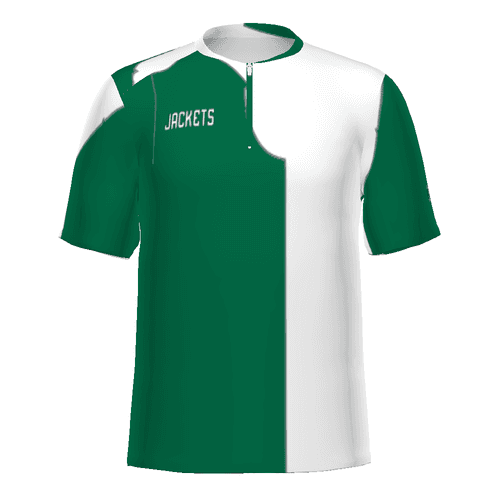 Youth FreeStyle Sublimated Short Sleeve Woven 1/4 Zip Pullover — image 1 of 1