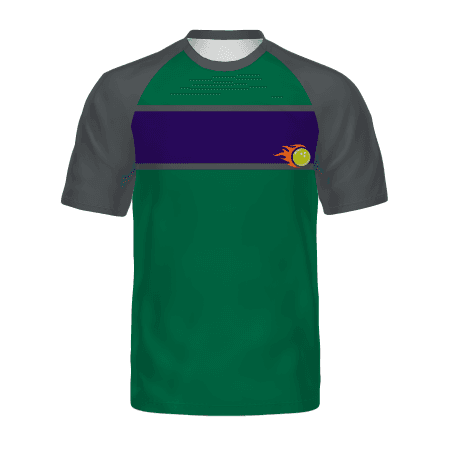 FreeStyle Semi-Sublimated Raglan Tee-Graphite — image 1 of 1