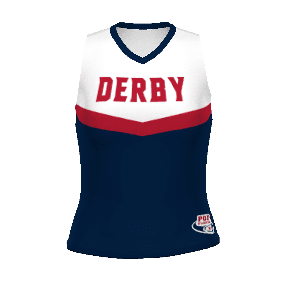 POP WARNER GIRLS FREESTYLE SUBLIMATED CHEER SHELL — image 1 of 1