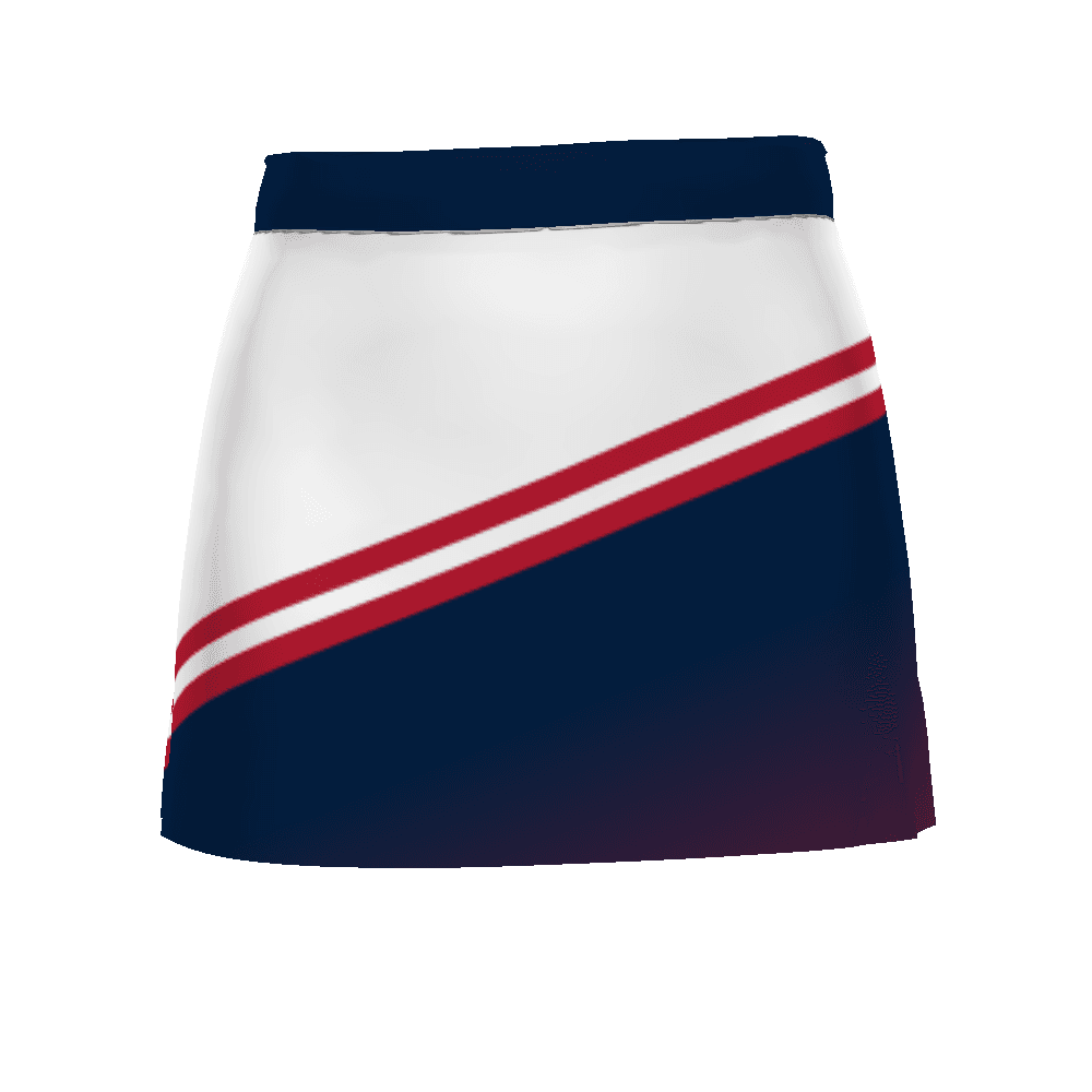 POP WARNER LADIES FREESTYLE SUBLIMATED CHEER SKIRT — image 1 of 1