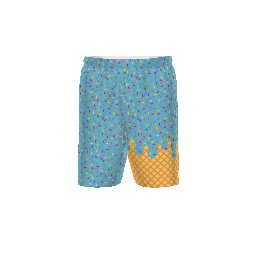 FREESTYLE SUBLIMATED TRAINING SHORTS W/ POCKETS — image 1 of 1