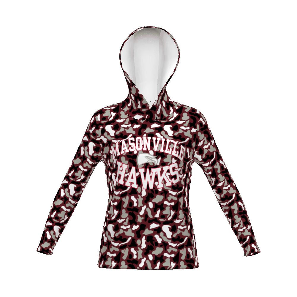 Ladies FreeStyle Sublimated Long Sleeve Hoodie — image 1 of 1