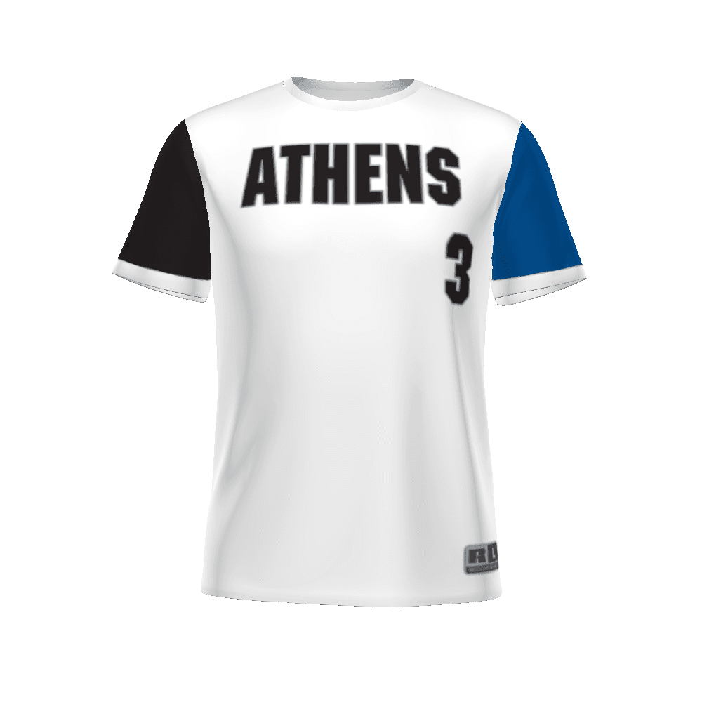 Youth FreeStyle Sublimated Turbo Baseball Crew Neck Jersey — image 1 of 1