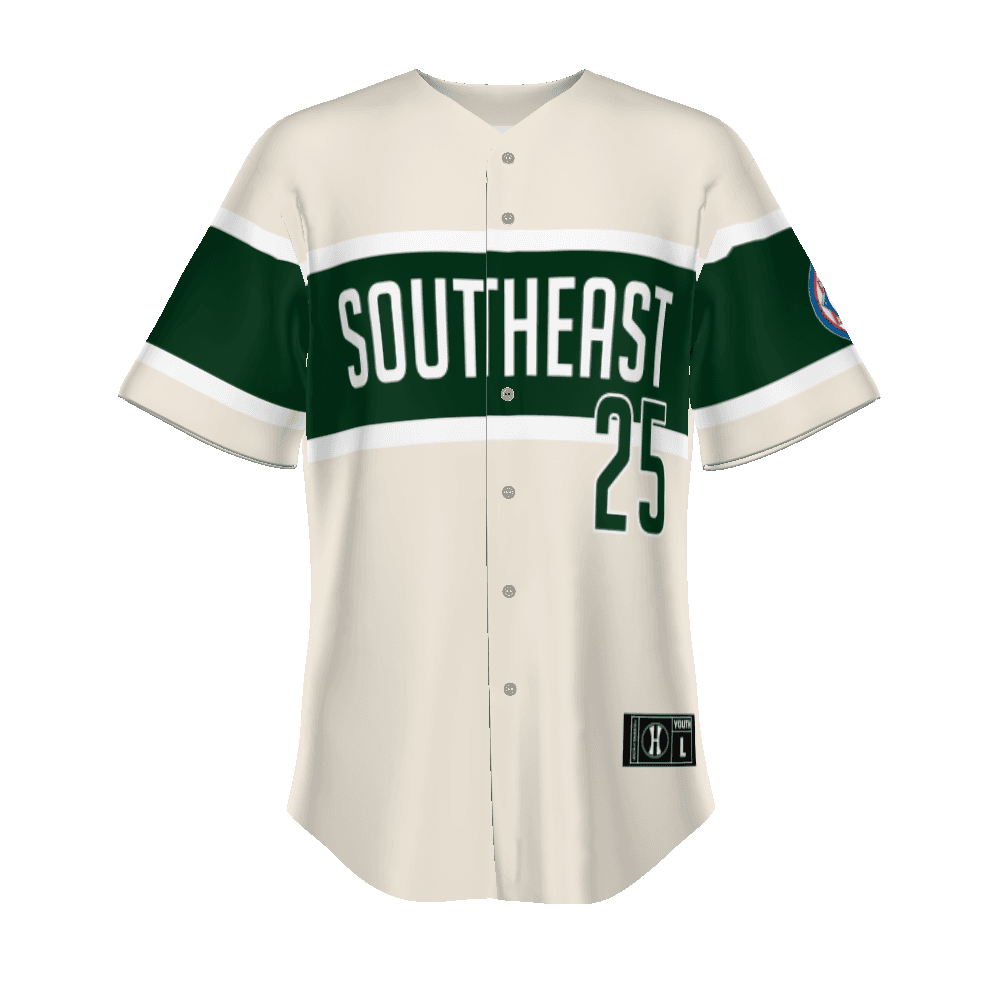 Babe Ruth Youth FreeStyle Sublimated Full-Button Baseball Jersey — image 1 of 1