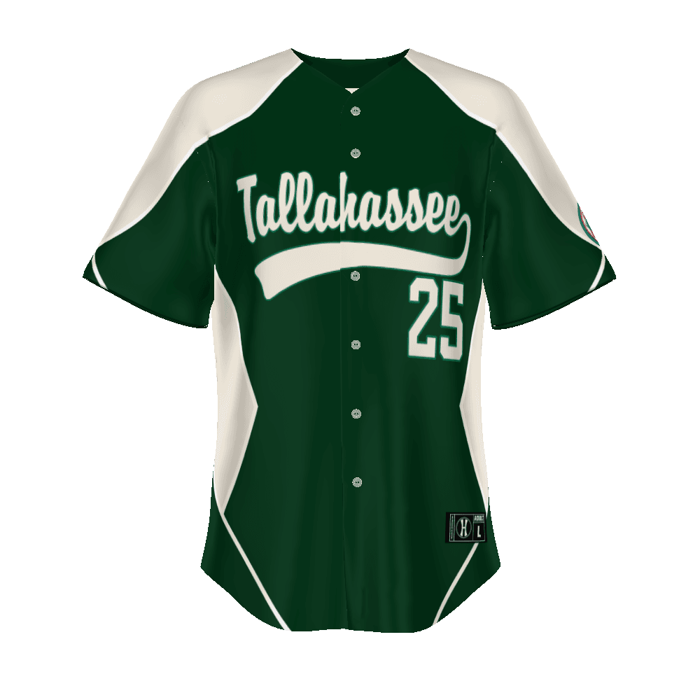 Babe Ruth FreeStyle Sublimated Full-Button Baseball Jersey — image 1 of 1