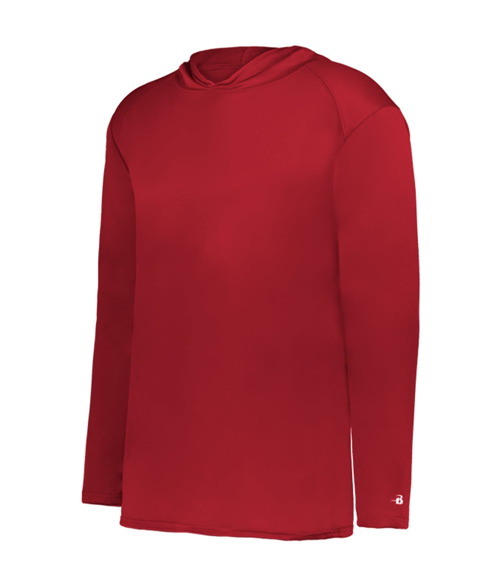 YOUTH B-CORE LONG SLEEVE HOODIE — view 4
