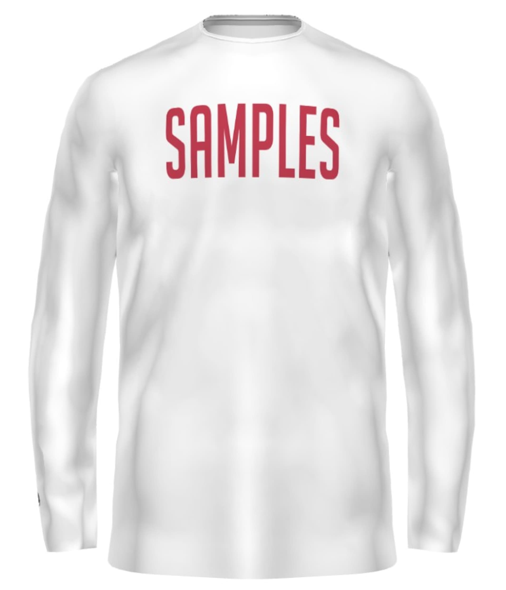 Youth FreeStyle Sublimated Long Sleeve Training Tee — image 1 of 2