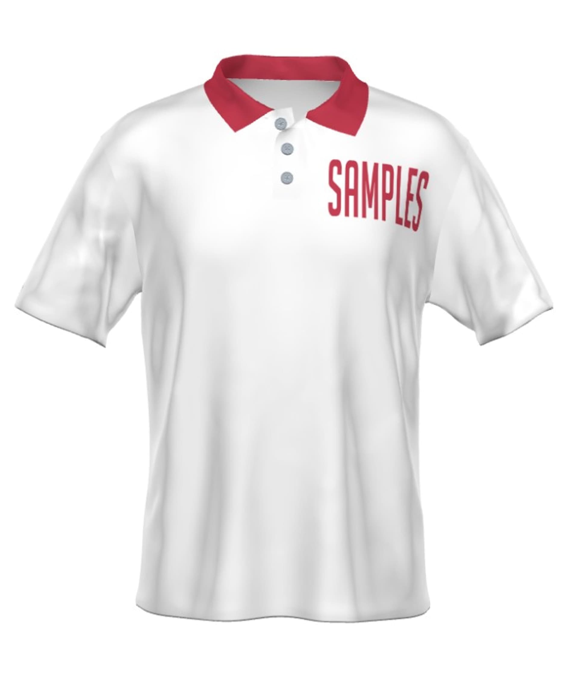 FreeStyle Sublimated Polo Sales Sample — image 1 of 3