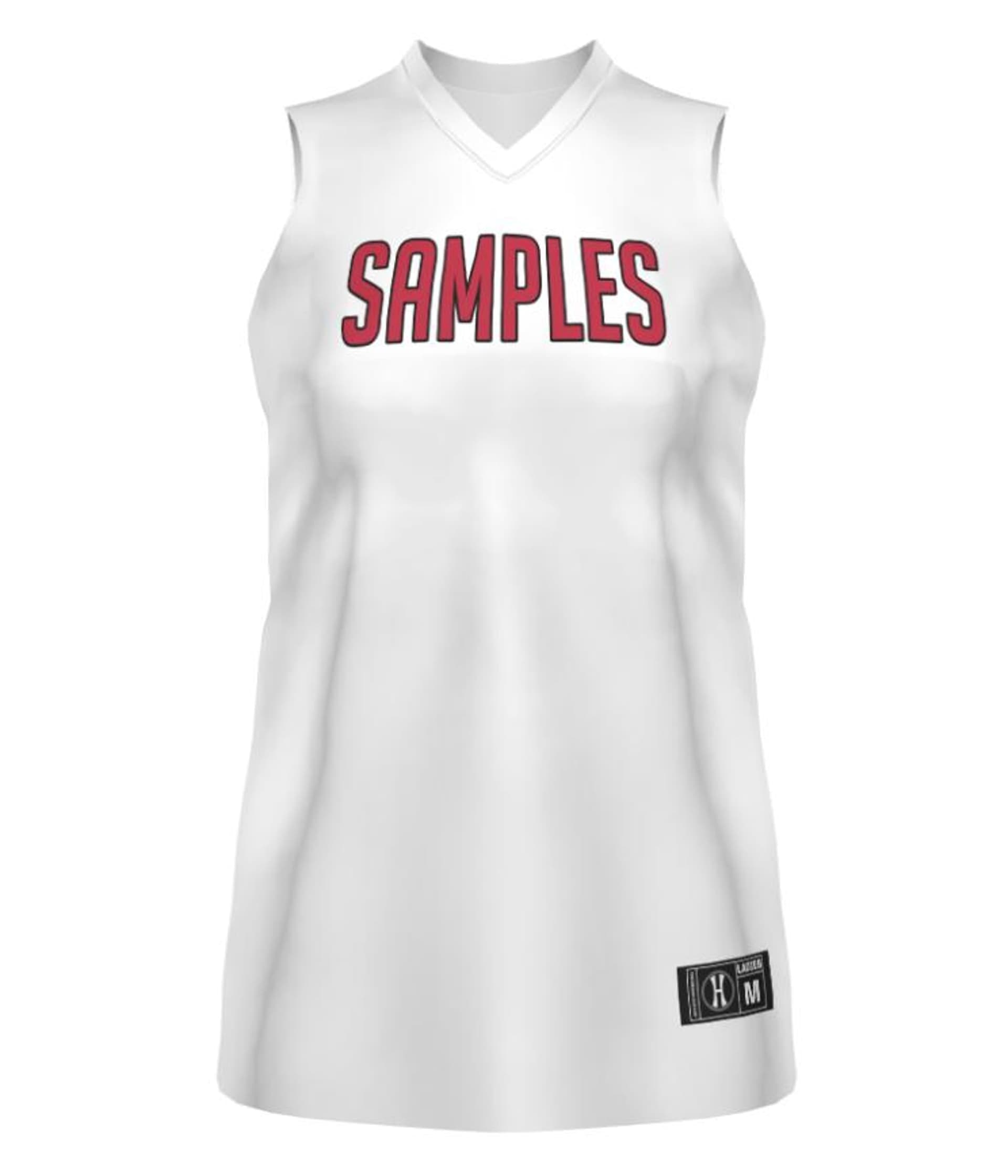 Ladies FreeStyle Sublimated Lightweight Traditional Basketball Jersey — image 1 of 3
