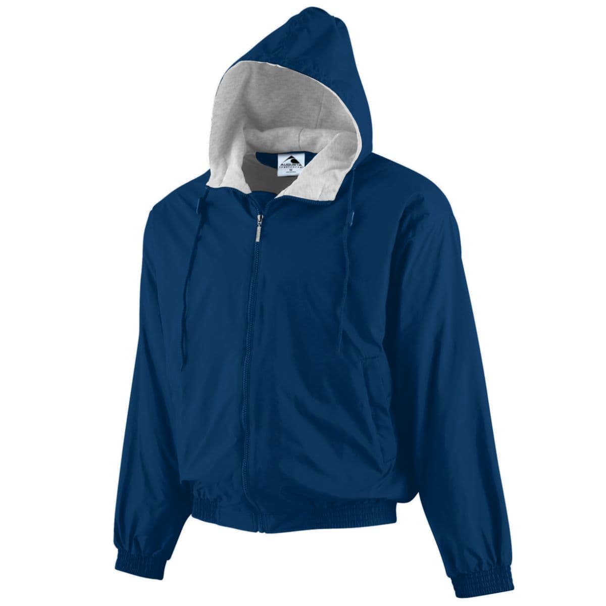 Hooded Taffeta Jacket/Fleece Lined — view 2