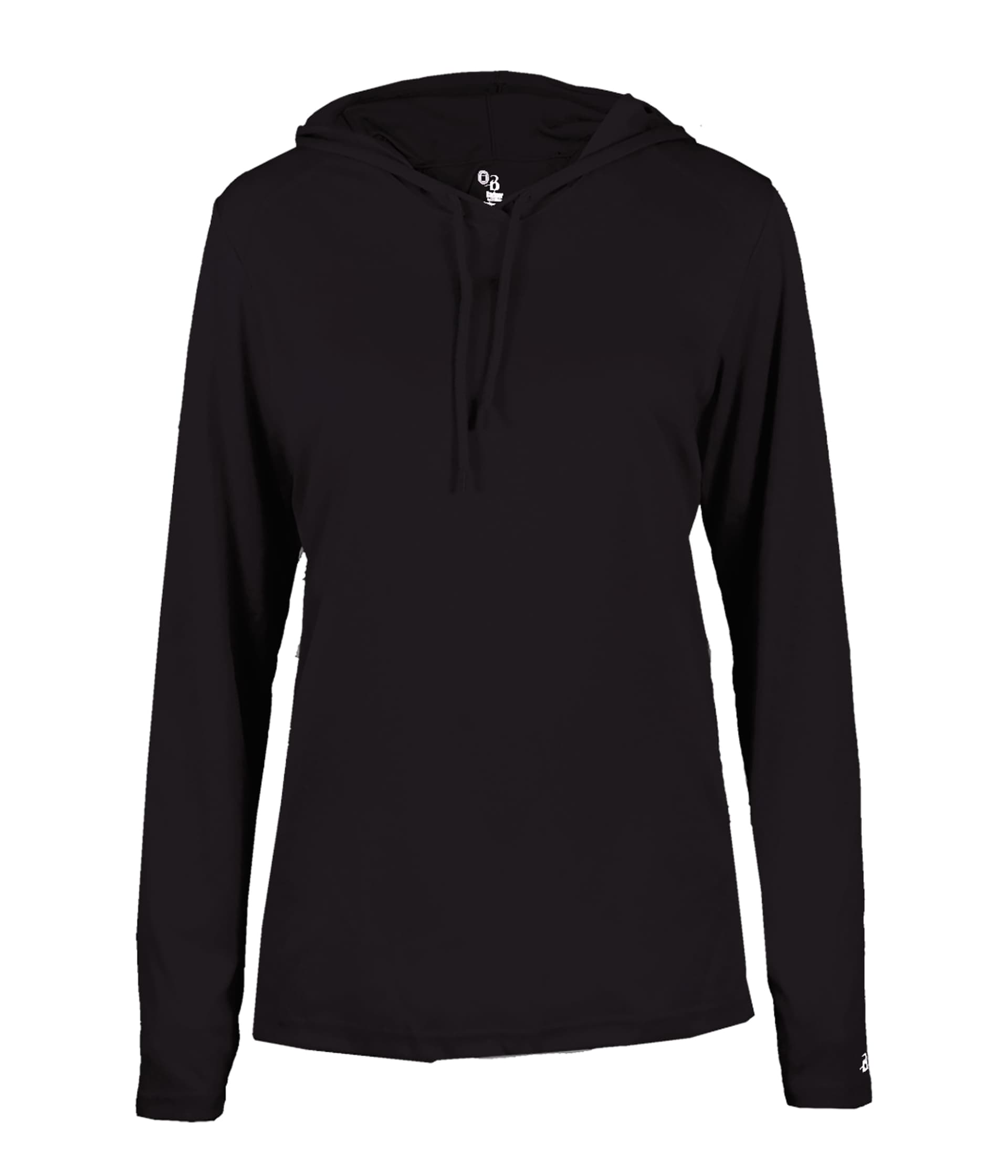 LADIES B-CORE LONG SLEEVE HOODIE — view 2