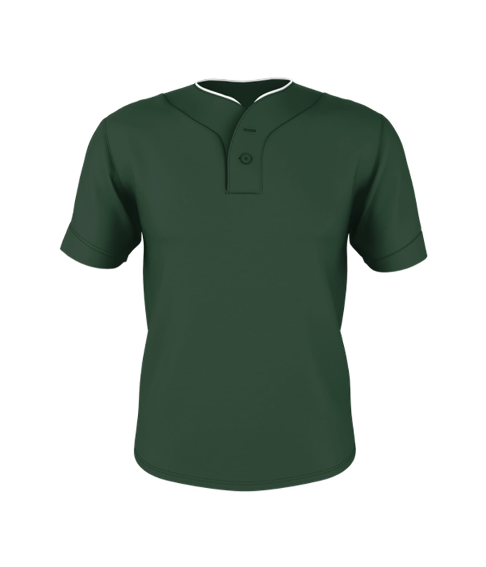 YOUTH TWO BUTTON MESH BASEBALL JERSEY — view 13