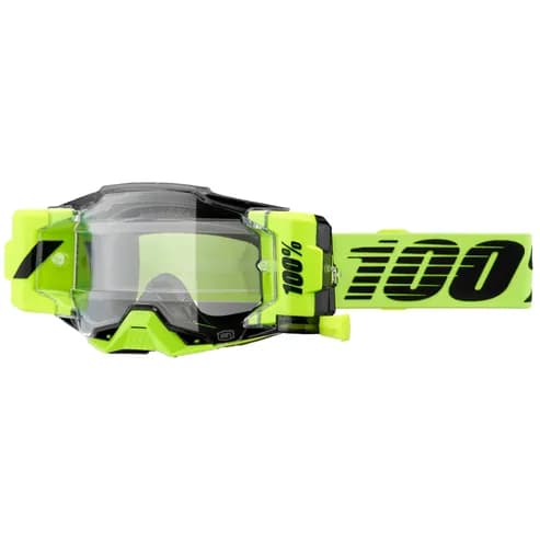 FORECAST Goggle Neon Yellow - Clear Lens — image 1 of 1