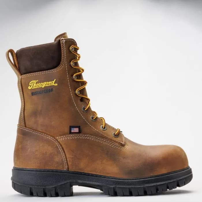 Genesis Series 8″ Chestnut Safety Toe Waterproof Insulated Work Boot — image 1 of 1