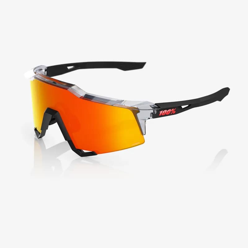 SPEEDCRAFT Polished Translucent Grey & Matte Black HiPER Red Mirror Lens — image 1 of 1