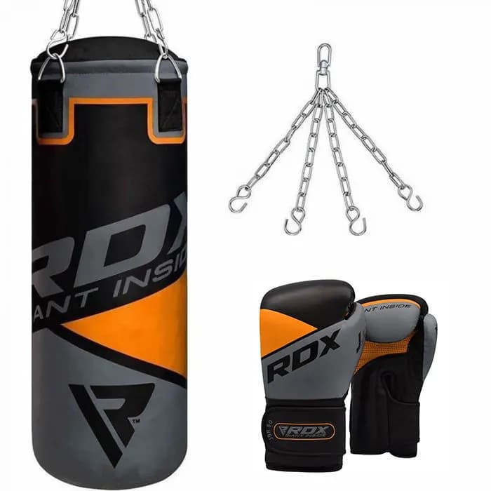 8O 2Ft Kids Punch Bag & Gloves Set — image 1 of 1