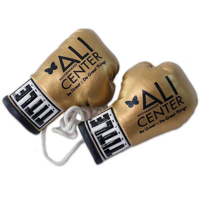 Ali Center Mini Boxing Gloves — image 1 of 1