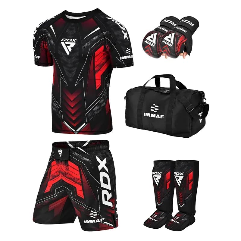 IMMAF MMA Gear Set (Red Range) — image 1 of 1