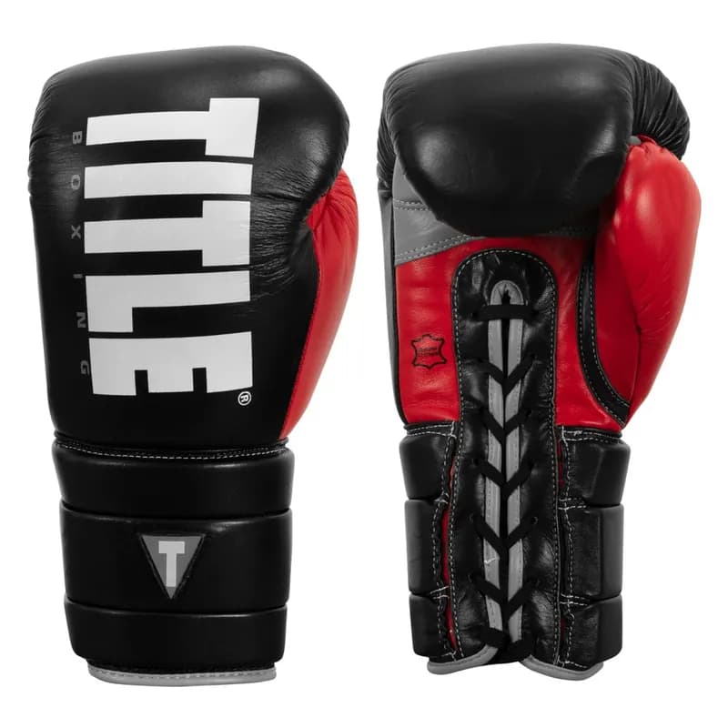 Leather Enforcer Pro Sparring Boxing Gloves — image 1 of 1