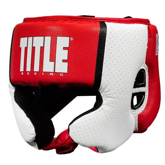 TITLE Boxing Aerovent Elite USA Boxing Competition Headgear – With Cheeks — image 1 of 1