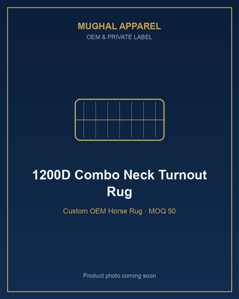 1200D Combo Neck Turnout Rug