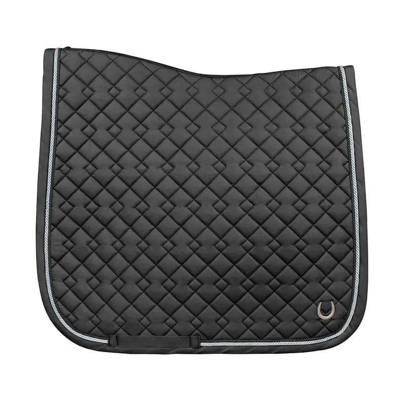 Color Collection by Lucky Qik-Dry Dressage Saddle Pad - Black — image 1 of 1