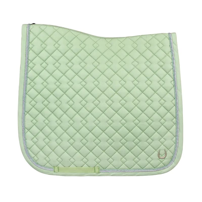 Color Collection by Lucky Qik-Dry Dressage Saddle Pad - Cactus — image 1 of 1