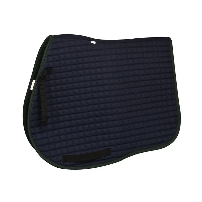 Coolmax Jumper All-Purpose Saddle Pad - Navy/Hunter Green — image 1 of 1
