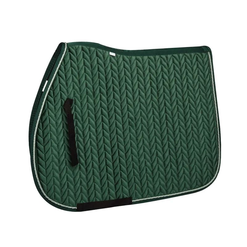 Elegance Velvet All-Purpose Saddle Pad - Dark Green/Light Green/Dark Green — image 1 of 1