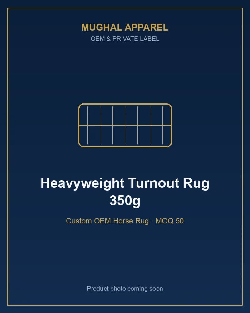 Heavyweight Turnout Rug 350g