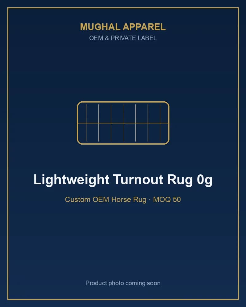 Lightweight Turnout Rug 0g