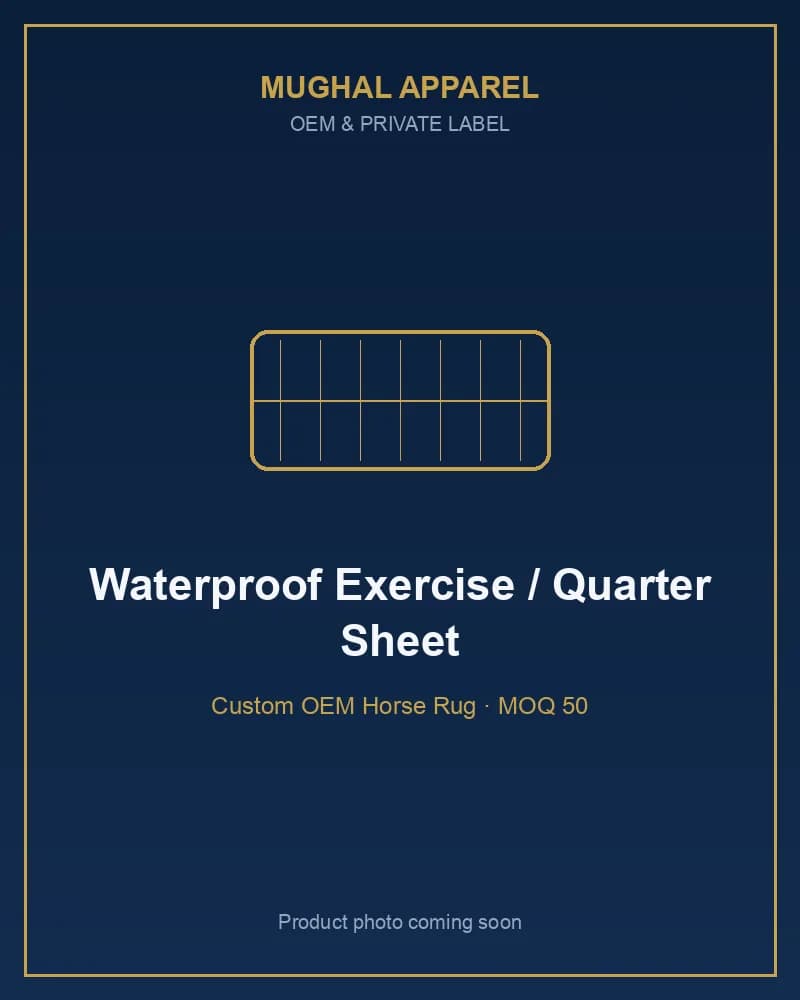 Waterproof Exercise / Quarter Sheet