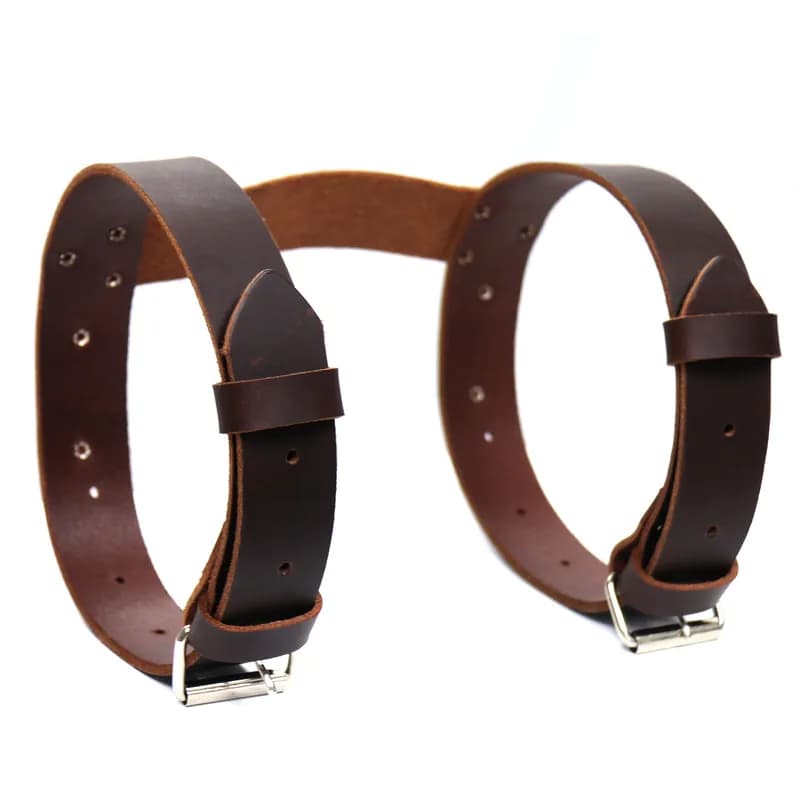 Blanket Roll Brown Leather Strap — image 1 of 1