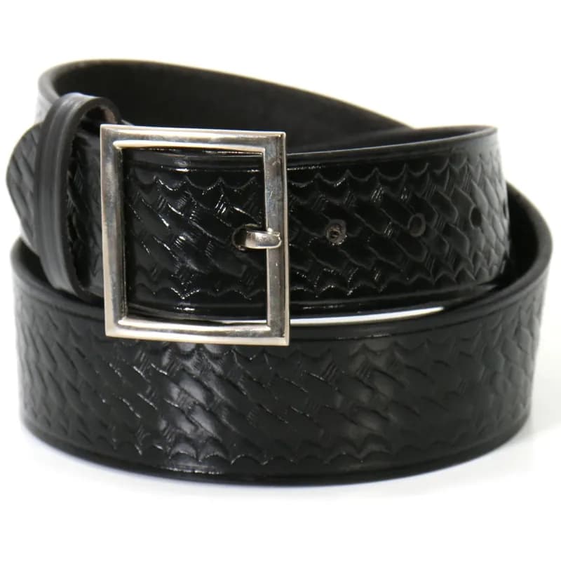 Hot Leathers BLE1017 Basket Weave Genuine Leather Garrison Belt with Removable Buckle — image 1 of 1