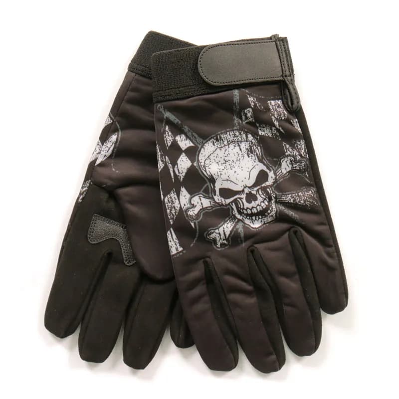 Hot Leathers GVM3006 Sublimated Checkered Flags Mechanics Glove — image 1 of 1