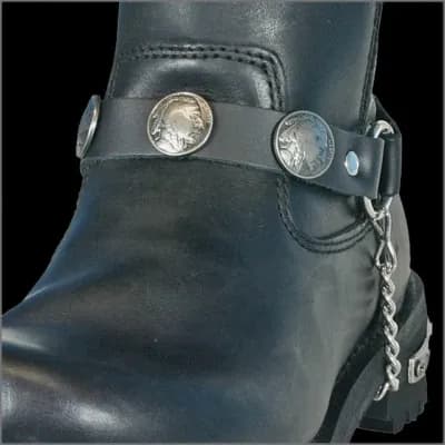Indian Head Nickel Boot Chain — image 1 of 1