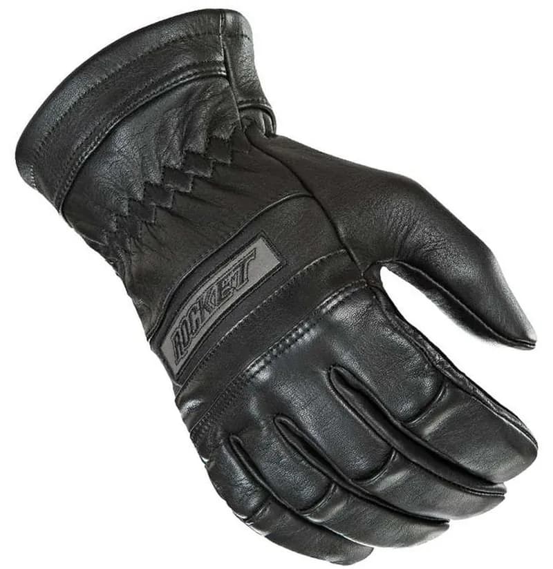 Joe Rocket Men's 'Classic' Regular Fit Black Leather Motorcycle Gloves — image 1 of 1