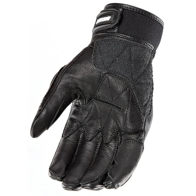 Joe Rocket 'Speedway' Mens Black Leather and Textile Motorcycle Gloves — image 1 of 1