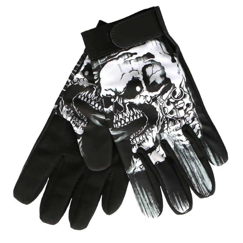Men's Black 'Assassin' Textile Mechanic Gloves — image 1 of 1