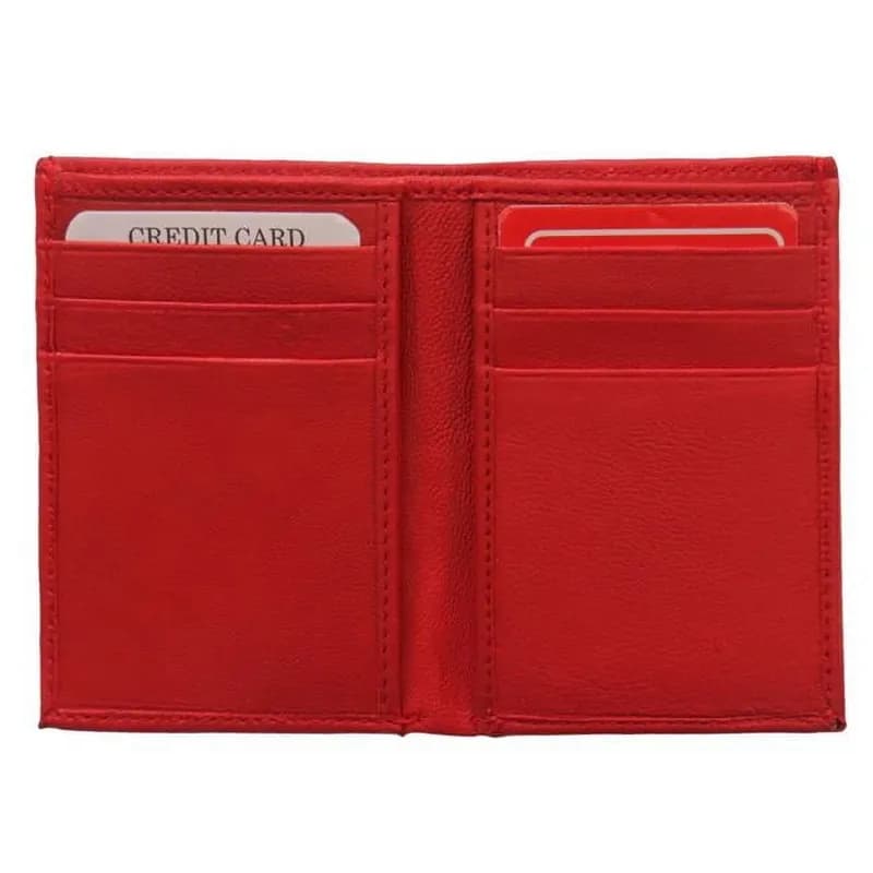 Red Credit Card Holding Wallet — image 1 of 1