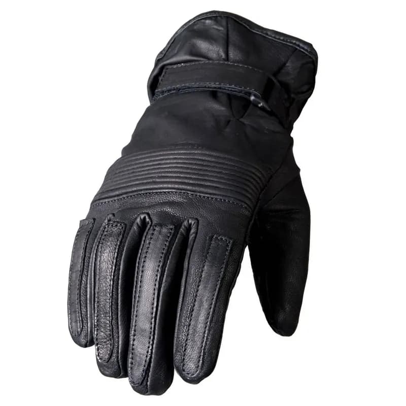 Ribbed Knuckles Unlined Leather Glove — image 1 of 1