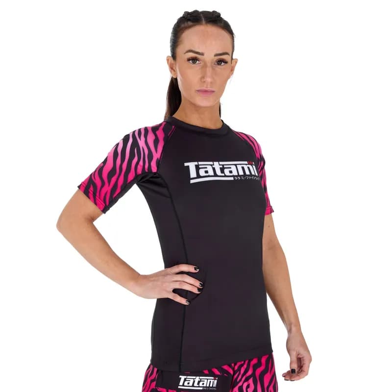 Ladies Pro Rash Guard - Pink — image 1 of 1