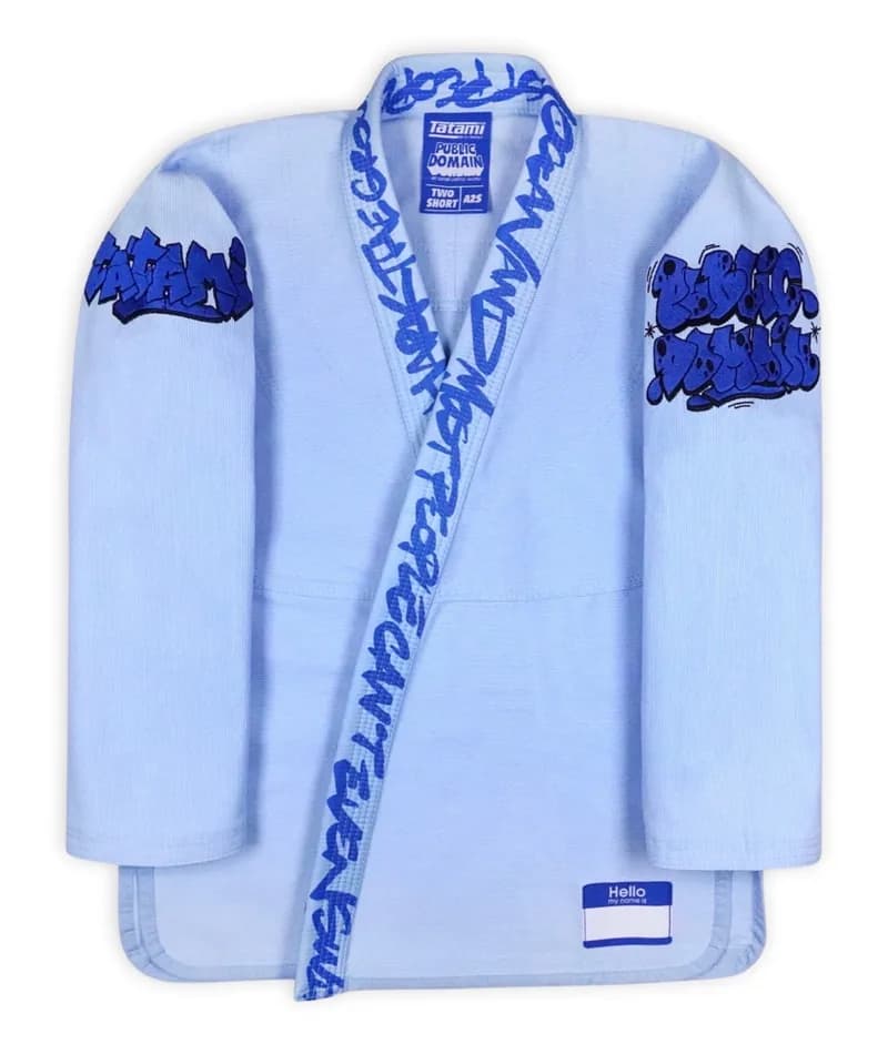 Ladies x Public Domain Cool Blue Gi — image 1 of 1