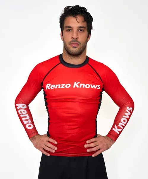 Limited Edition Long Sleeve Rashguard Red — image 1 of 1